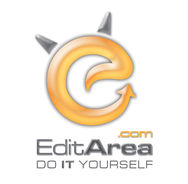 Faire un site web avec EditArea
